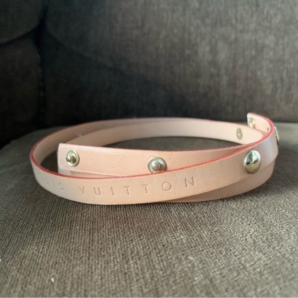 Louis Vuitton Vachetta Snap Belt S
